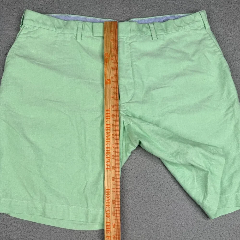 Polo Ralph Lauren Shorts Mens 40 Mint Green Oxford Cotton Chino Preppy Classic